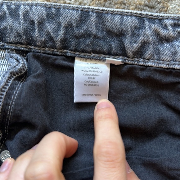 Rag&Bone Nina High Rise Straight Ankle Cigarette Jeans Size 30,Fits like a 27 28 - Picture 4 of 6